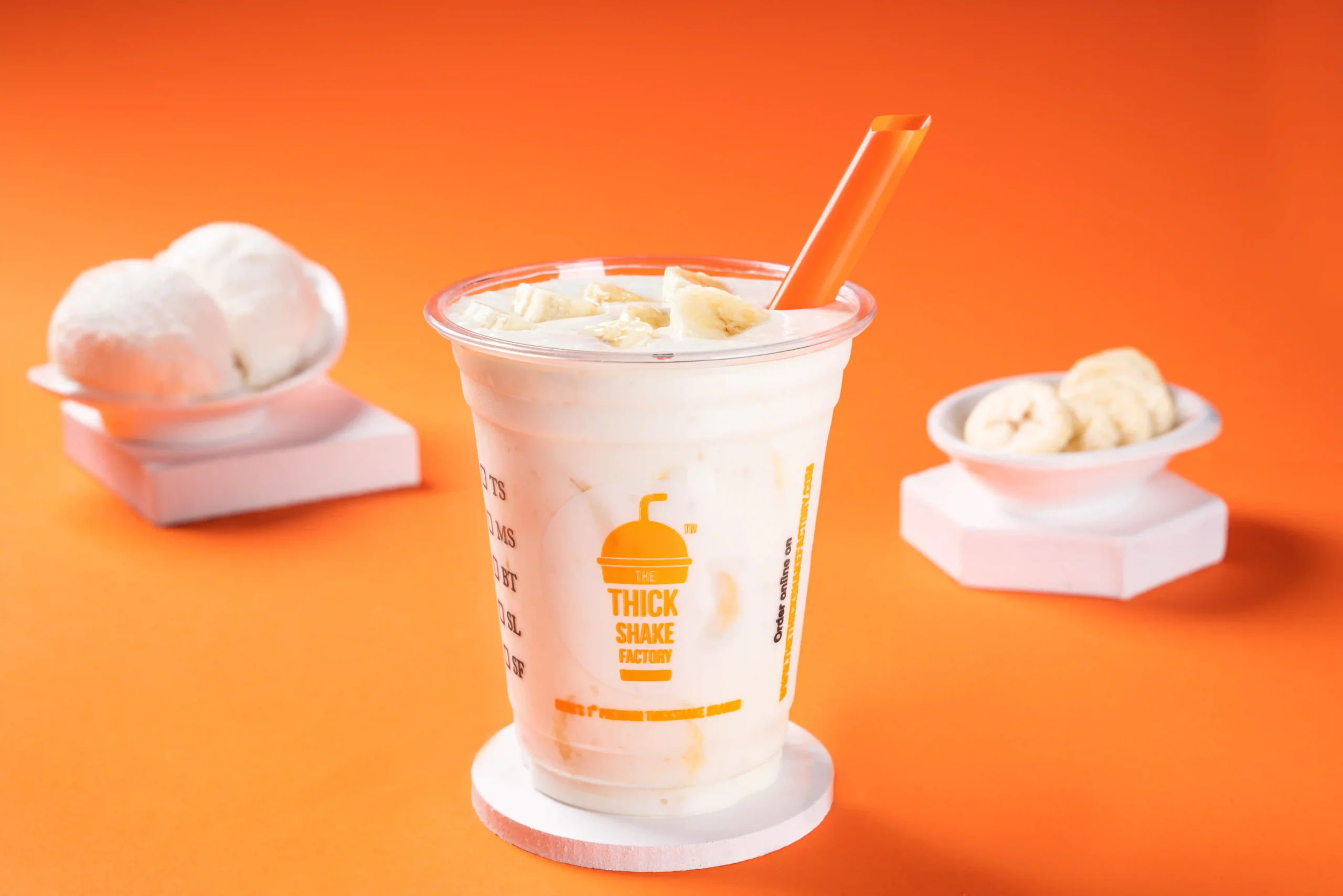 Banana Havana thick shake in Dubai with smooth banana blend and creamy texture